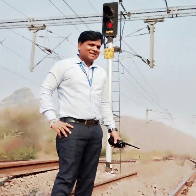 Loco Pilot Santosh