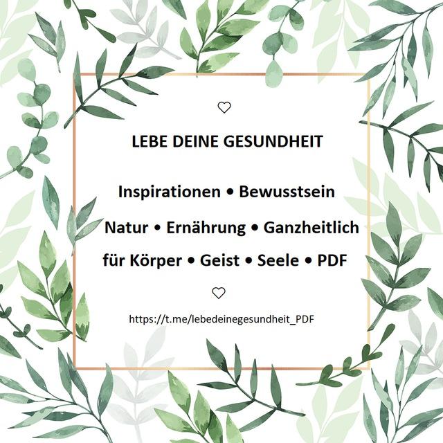 Lebe deine Gesundheit PDF-Info-Kanal