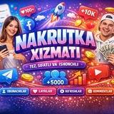Nakrutka xizmati 👩‍💻