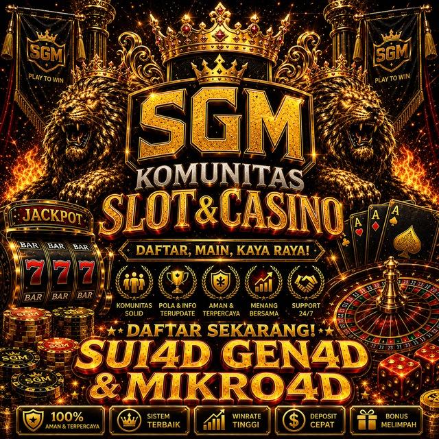 KOMUNITAS SLOT & CASINO SGM