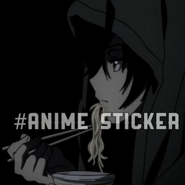 stiker anime