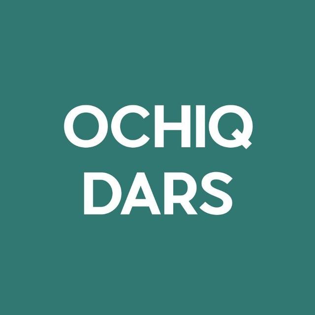 Ochiq dars