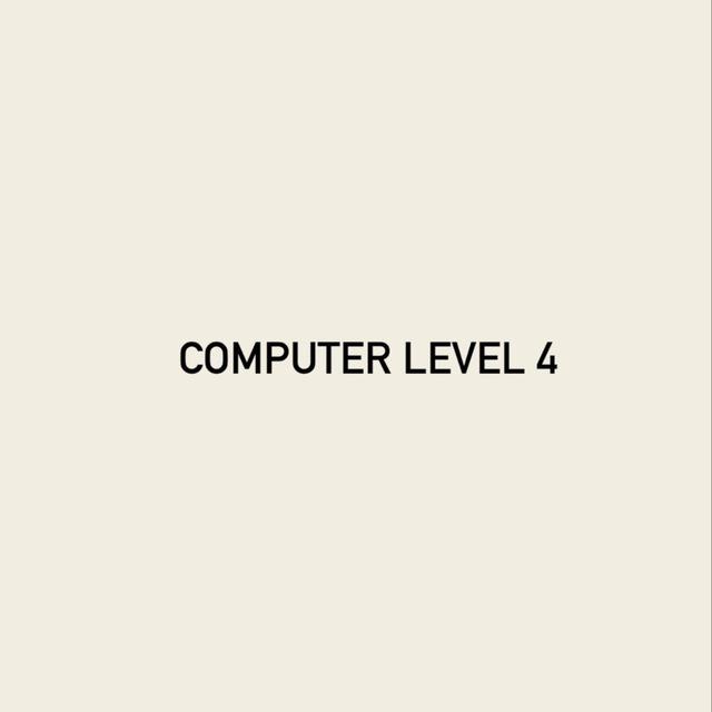COMPUTER LEVEL 4