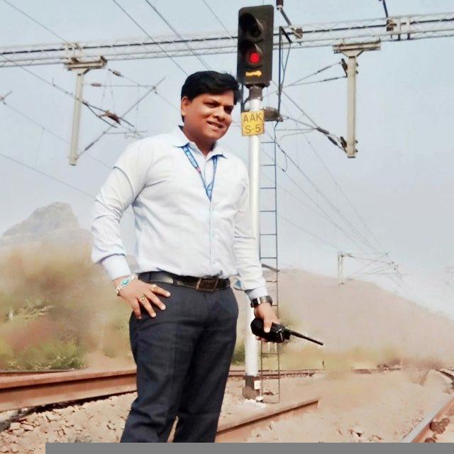Loco Pilot Santosh