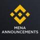 Binance MENA Announcements