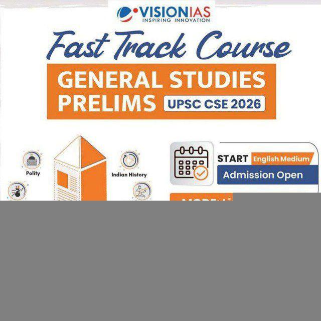 Vision IAS Fast Track Course 2026