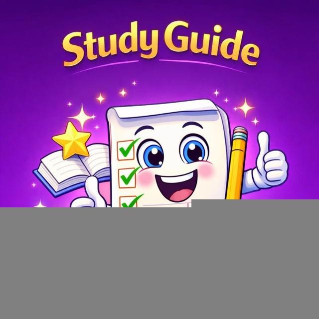Study Guide🥇