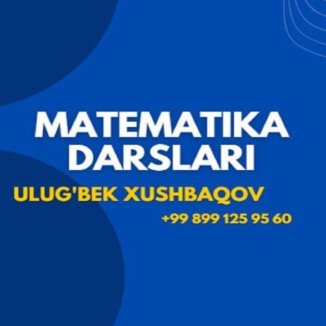 MATEMATIKA DARSLARI