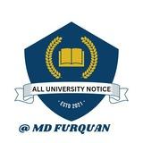 All University 🎓 Notice 📌📌📝📚
