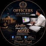 Officers Academy Hand written NOTES & PDFs
