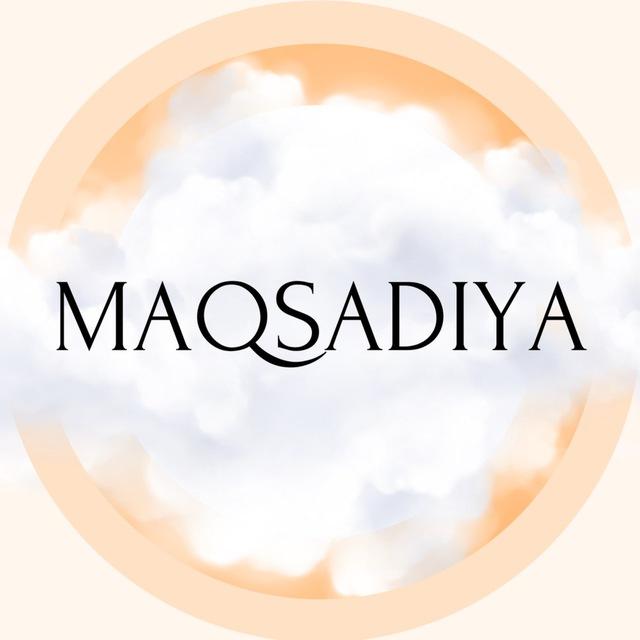 ✨MAQSADIYA✨