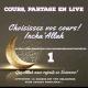 Dars, cours en live 100% femmes