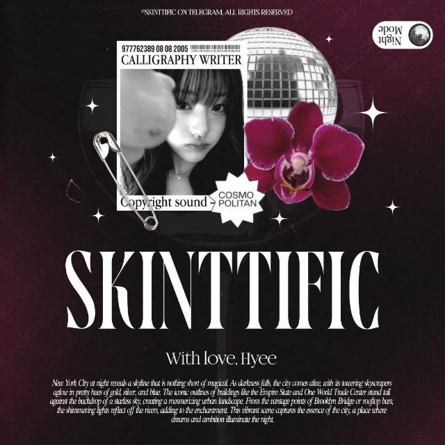 SKINTTIFIC. ୡ