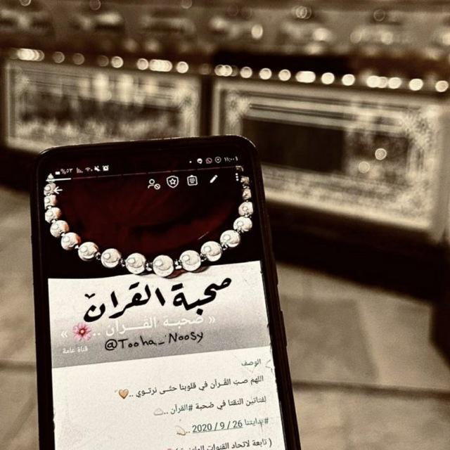 « صُحبــة القُـــــرآن ..🌸 »