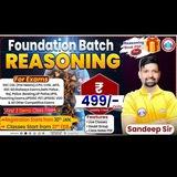 REASONING FOUNDATION BATCH SANDEEP SIR
