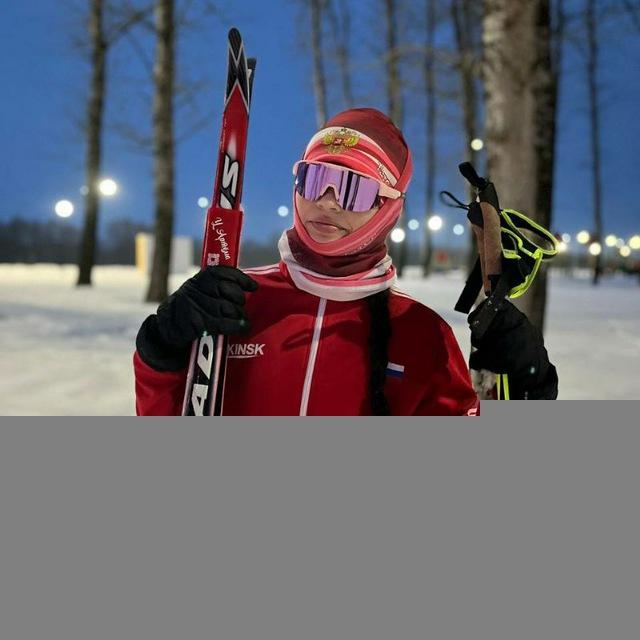 Лыжи с Дашкой⛷️❤
