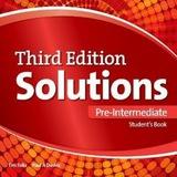 Solutions, 3ed Pre-Intermediate