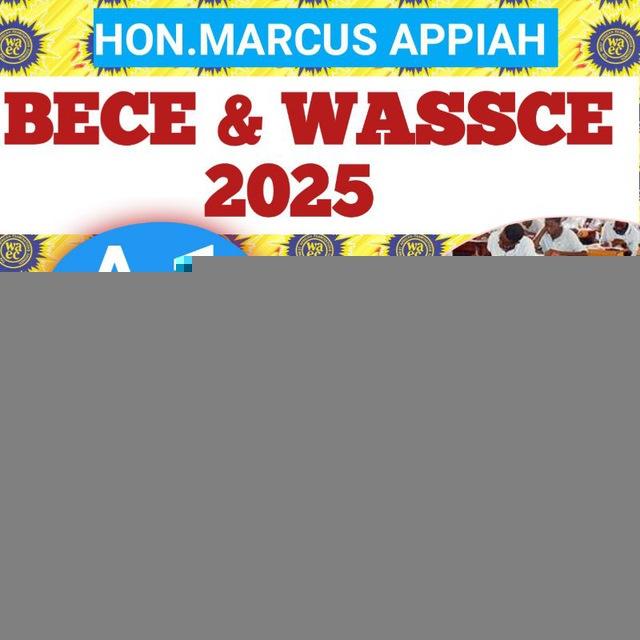 🥸 BECE/WASSCE/NAPTEX & CTVET 2025 🥸
