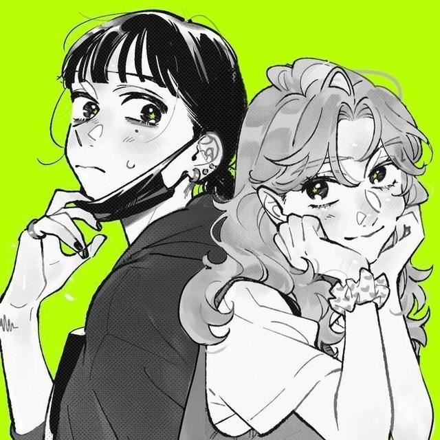 مانهوا يوري مترجمة👩‍❤️‍💋‍👩