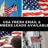 USA FRESH DATA AVAILABLE. LEADS,NUMBERS, EMAILS, 🇺🇸