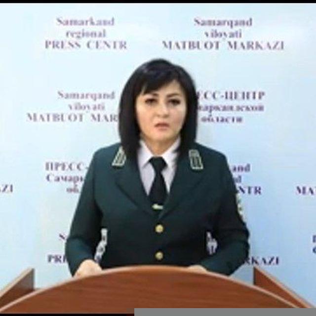 Samarqand viloyat O'simliklar karantini va himoyasi boshqarmasi matbuot kotibi I Baxtigul Gʻaniyeva