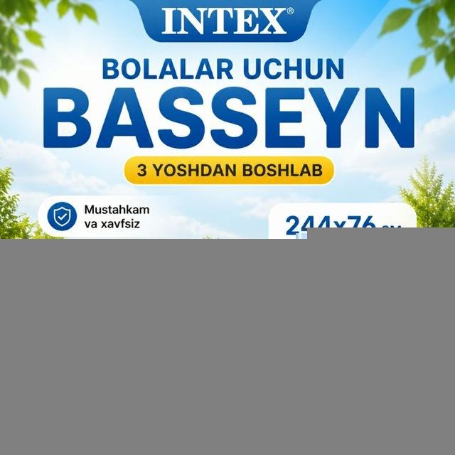 Basseynlar optom nasiya savdo bassen