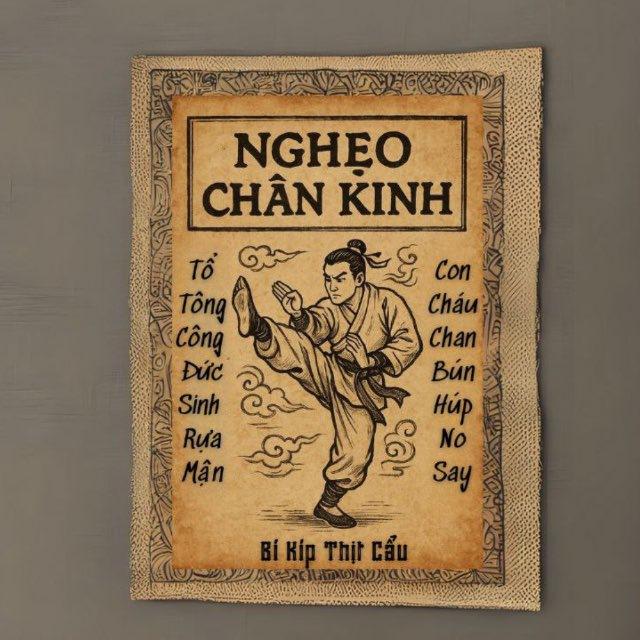 NGHẸO CHÂN KINH