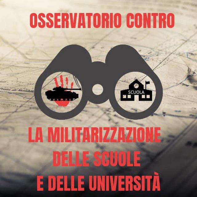 Osservatorio contro militarizzazione scuola