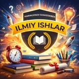 📖 SCIENTIFIC PUBLICATION | Rasmiy guruh 📚