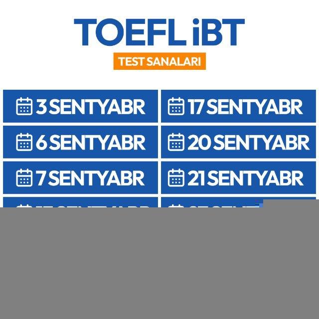 TOEFL iBT Rasmiy ️