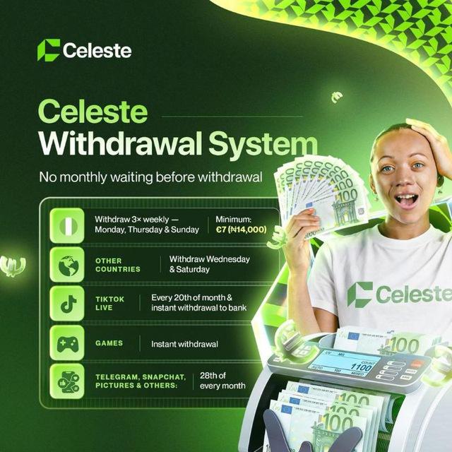 CeleSte lNCOME EARN