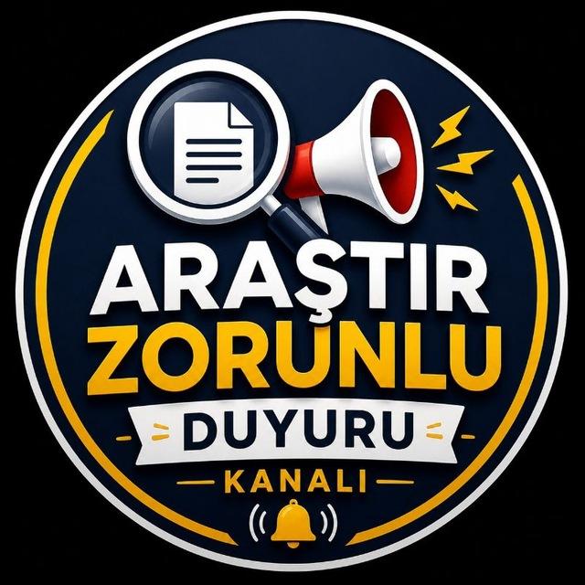 Araştır Zorunlu Duyuru Kanalı 📢🔍