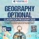 Rajesh Sir Geography Optional Vision IAS Geography Optional 2025 JayaKrishna Geography Optional