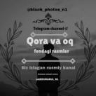 Qora va oq fondagi rasmlar
