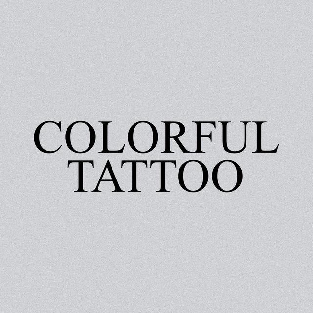 colorful tattoo