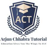ACT-Arjun Chhabra Tutorial