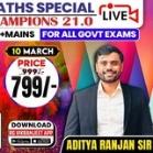 ADITYA RANJAN SIR CHAMPIONS 21.0 2025