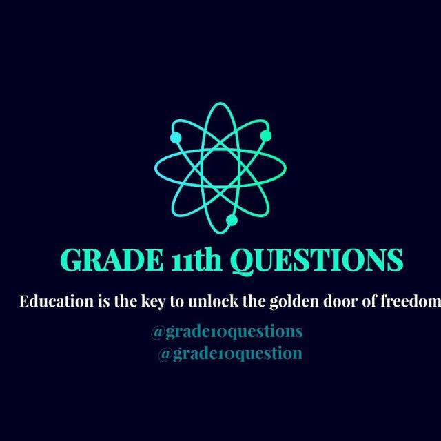 Grade 11th question