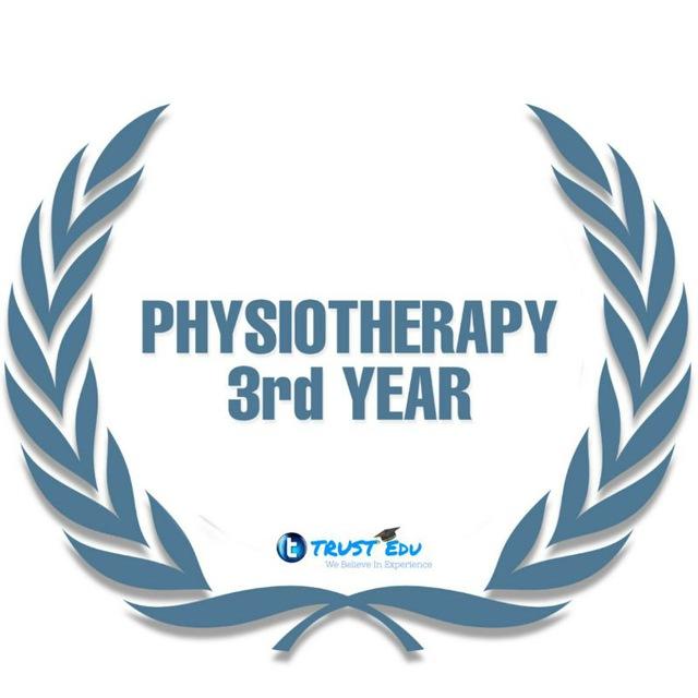 Physiotherapy 3rd Year Notes