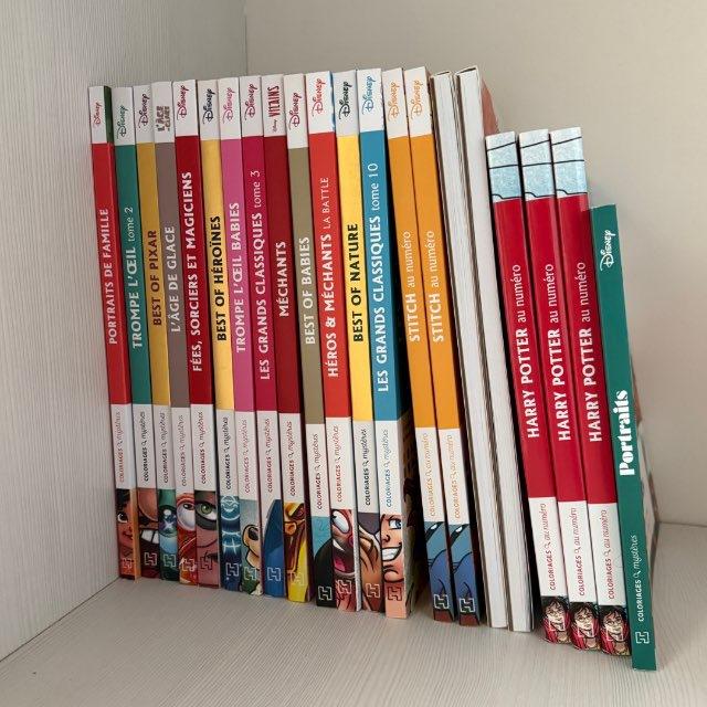 Раскраски от Hachette Disney