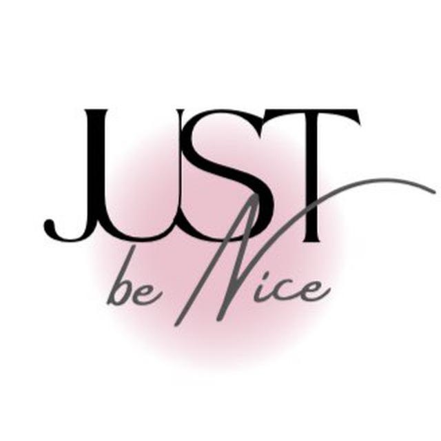 Just be nice Голубая 1435