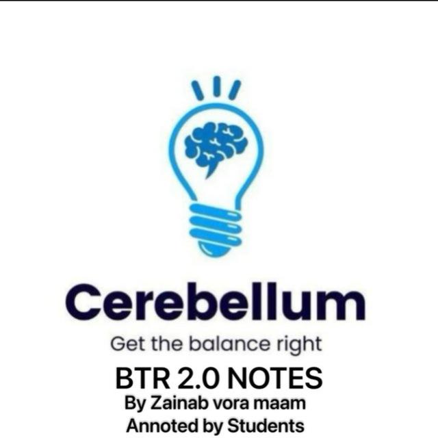Cerebellum academy Notes
