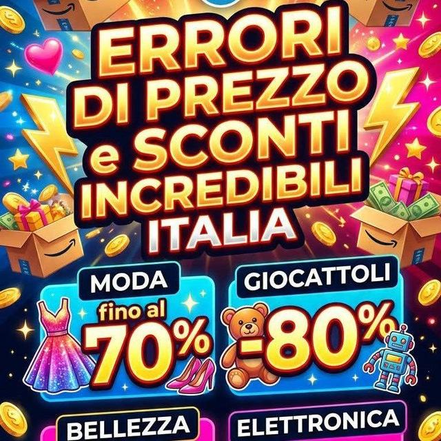 ERRORI DI PREZZO E SCONTI INCREDIBILI ITALIA