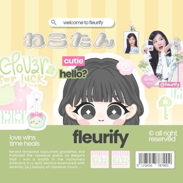 옹셀 𓄹 fleurify .۫ ꩜ 🧁💕