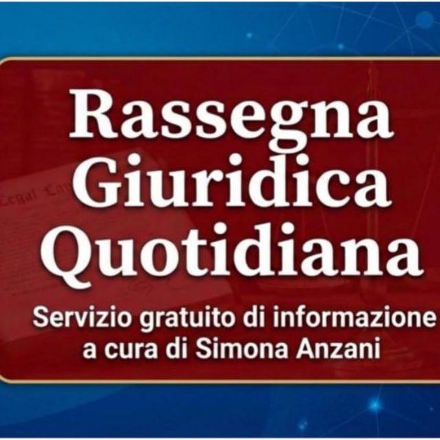 Rassegna giuridica quotidiana