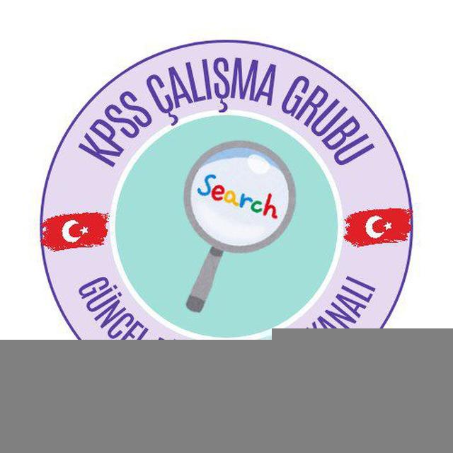 KPSS Çalışma Grubu Güncel Bilgiler Soru Kanalı 📚