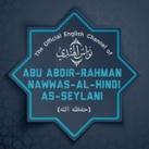 Nawwas-Al-Hindi As-Seylani (حفظه الله) The Official English Channel