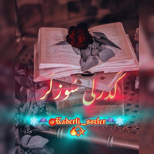 🥀کَدَرلی سُوزلَر🥀