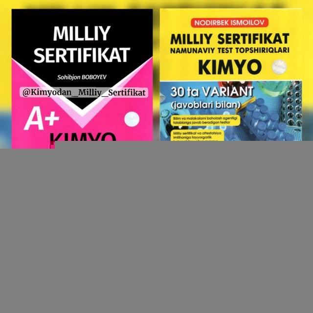 Milliy Sertifikat Yechimlari