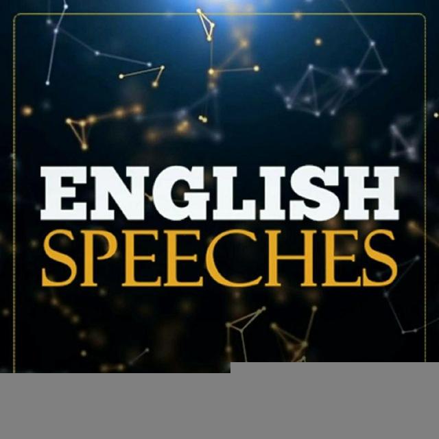 ENGLISH SPEECHES